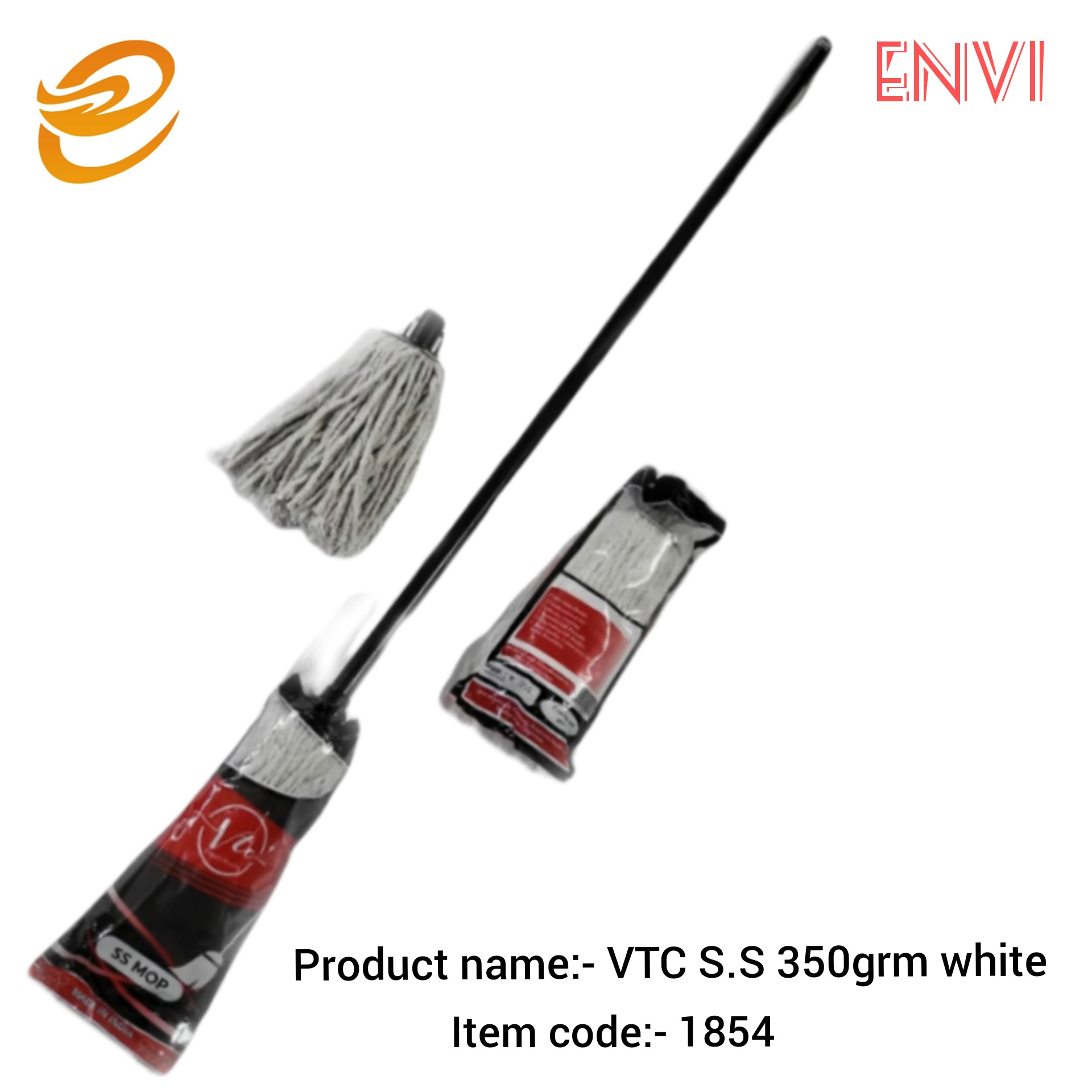 ENVI SS LONG TWIST MICROFIBER FLOOR CLEANING MOP